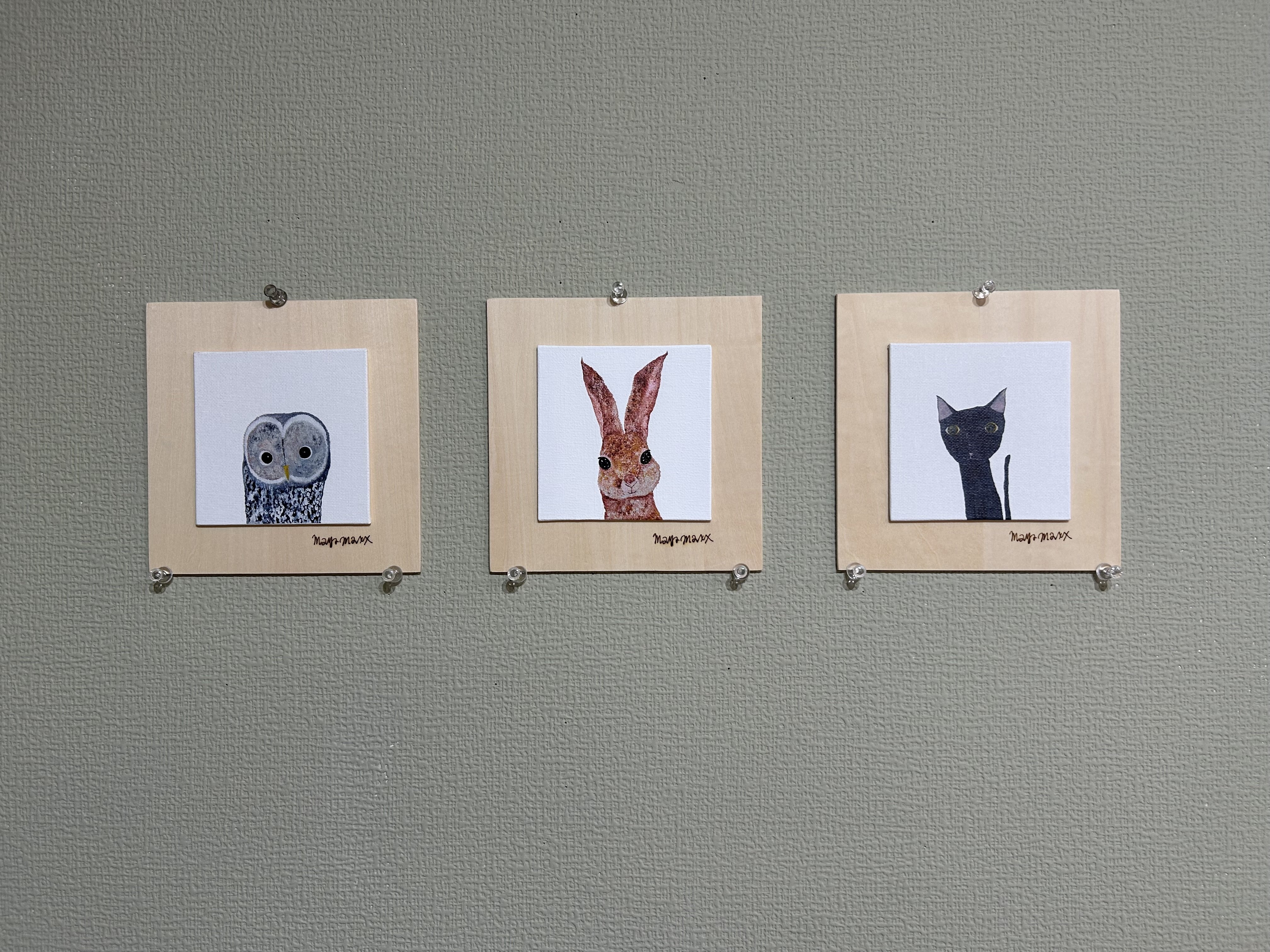 MAYA MAXX アート作品 犬と花 石の花 絵本