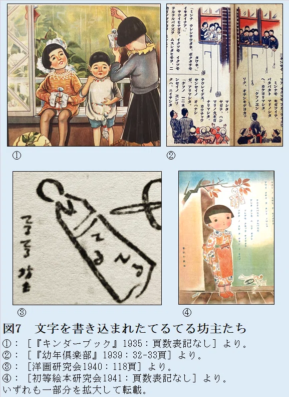 昭和10年代のてるてる坊主（前編）——姿かたち・目鼻・文字をめぐって