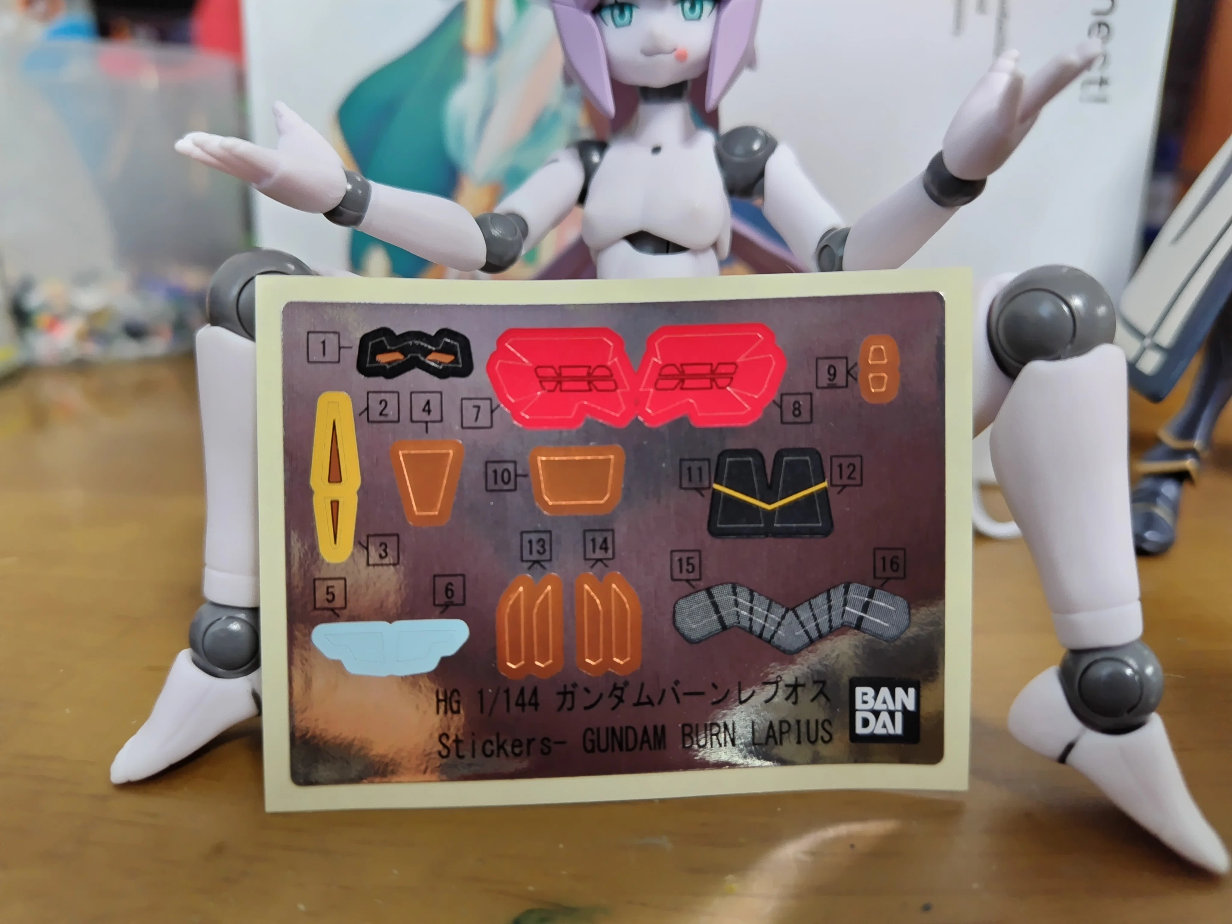 HG ガンダムバーンレプオス 箱絵＆開封紹介｜サコウ【頼光ママ友会】