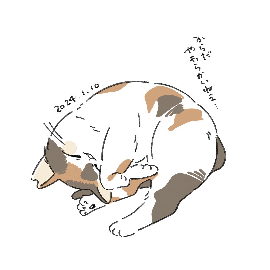 ねこを描くの上手になりたい練習|いつきゆう|イラストレーター ねこを描くの上手になりたい練習|いつきゆう|イラストレーター