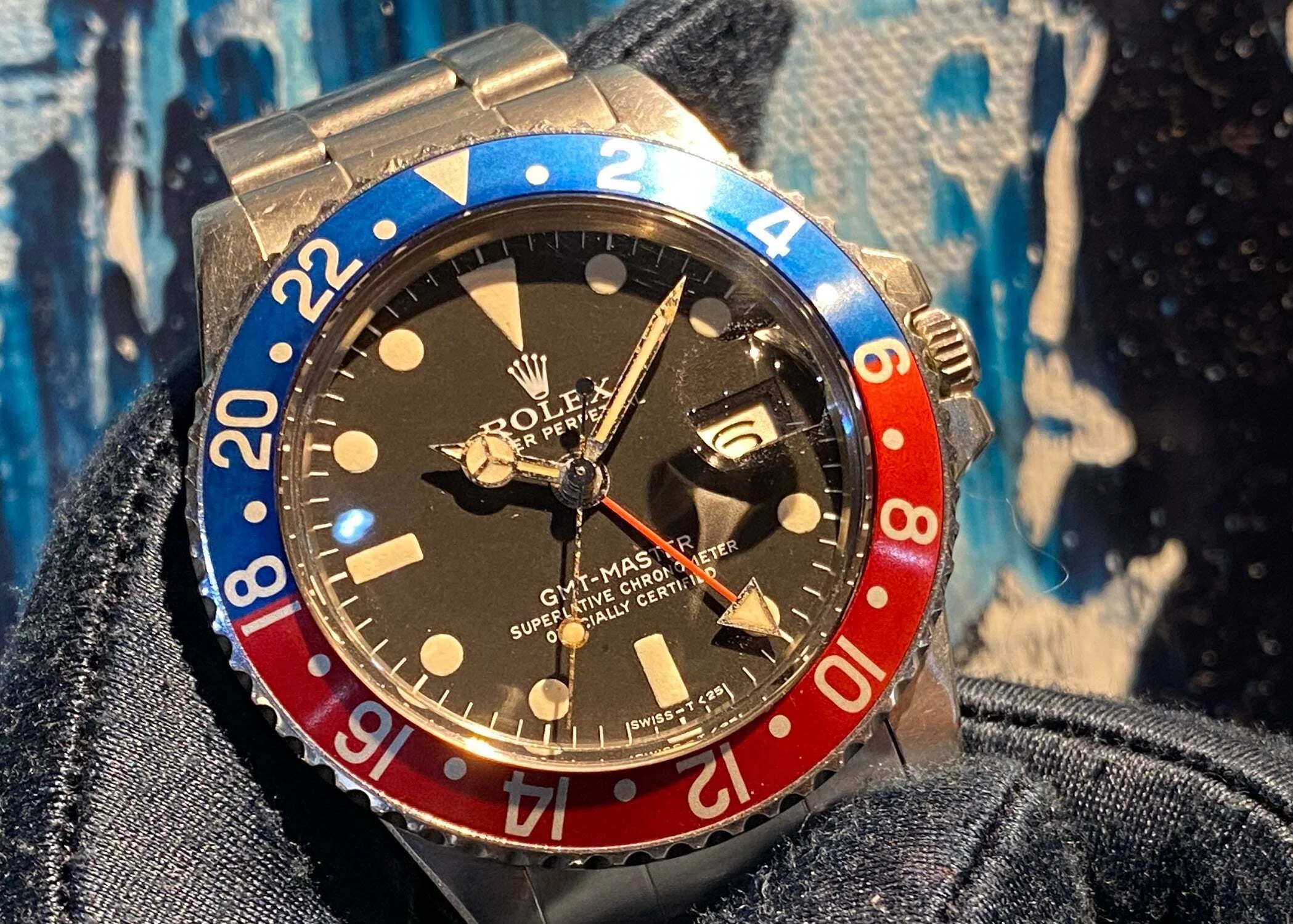 整合性◎ 絶妙エイジングインサートが魅力！GMTマスター1675 MK4 良