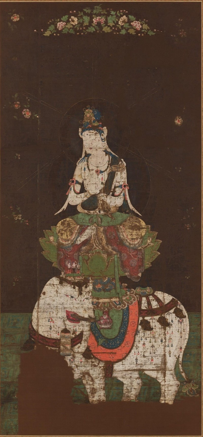 純金アート絵画シリーズコレクション 普賢菩薩 1g