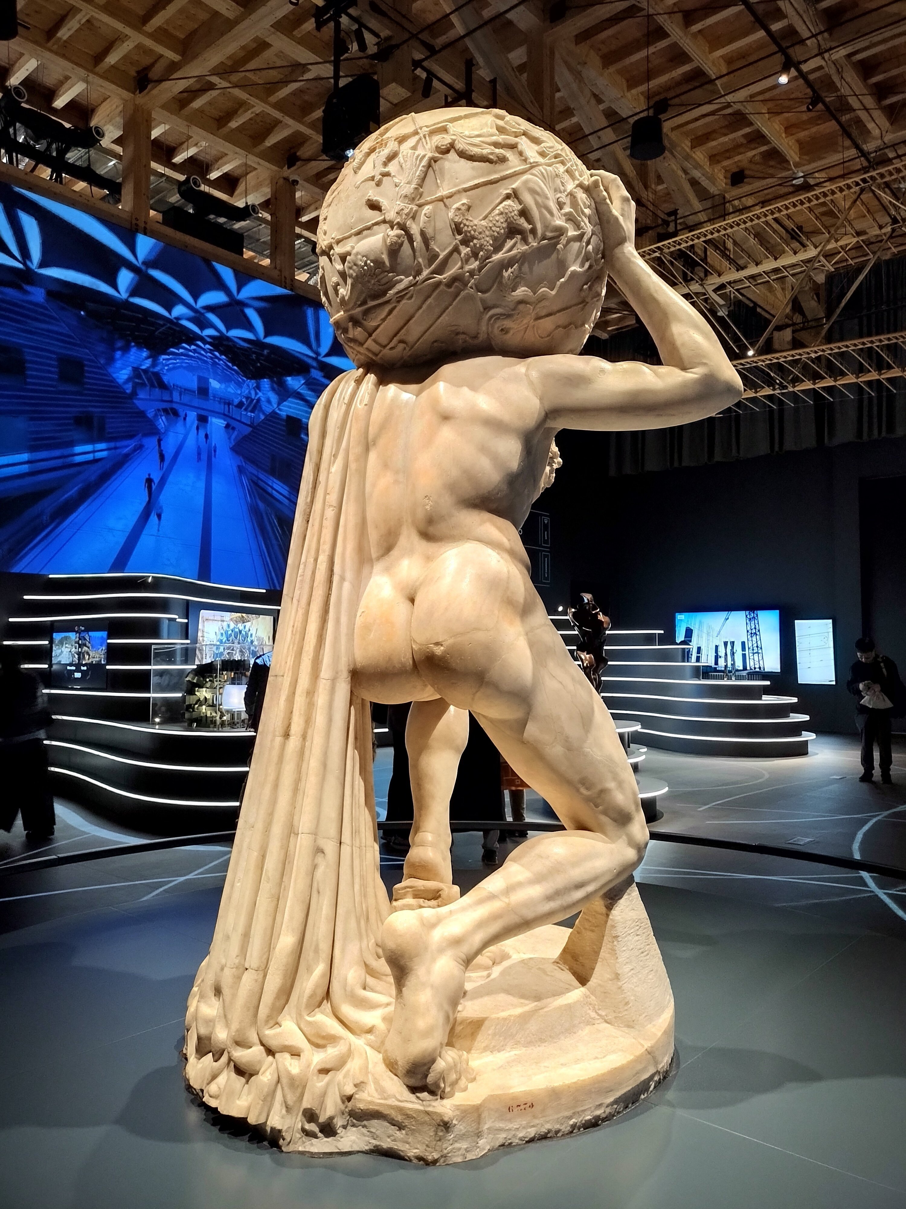 万博】ずっと見ていられるイタリア・ヴァチカン🇮🇹アトラスとキリスト