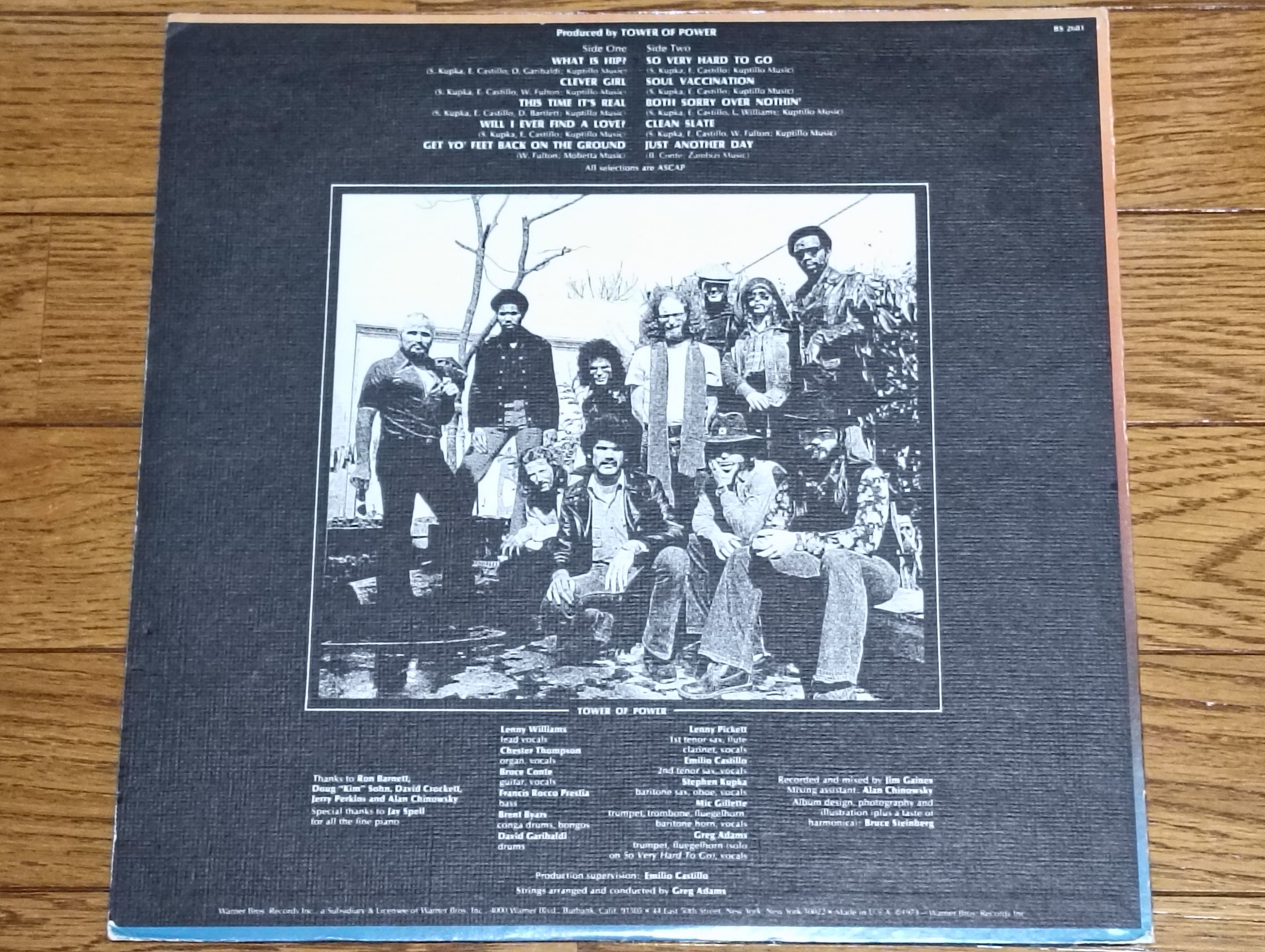 Tower of Power】(1973) 敏腕メンバーが揃ったタワー・オブ