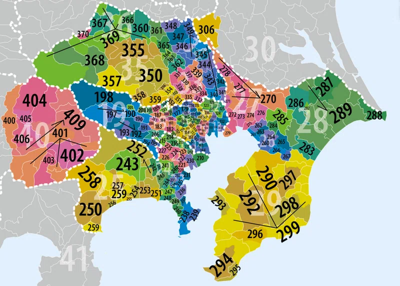 郵便番号？空港？鉄道と高速道路？ 新しいデザイン日本地図を作って