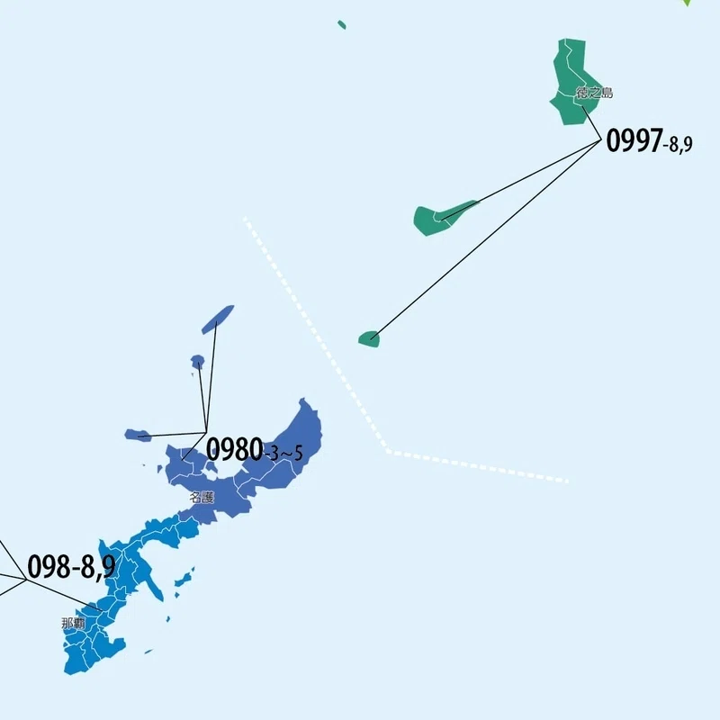 市外局番は、きれいな柄であり、地域を読み解く鍵である(3)｜今和泉隆行／地理人