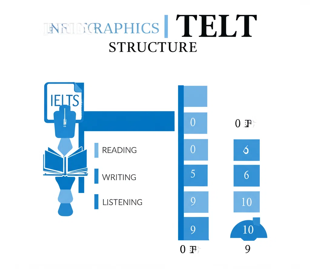 IELTSの基本情報を示す図表