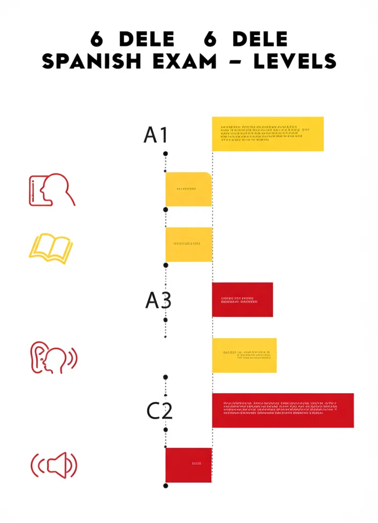 DELEスペイン語検定の概要図