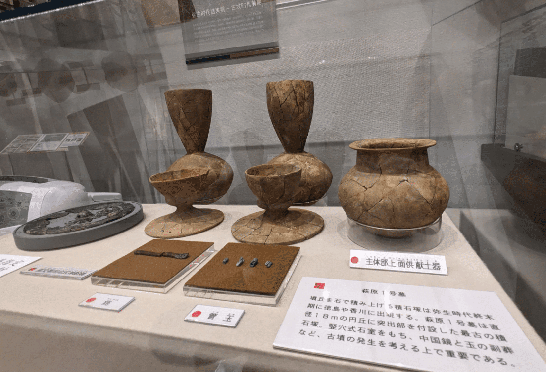 供献土器・東阿波型・台付小型丸底鉢が大和川を経て纏向へ進出している