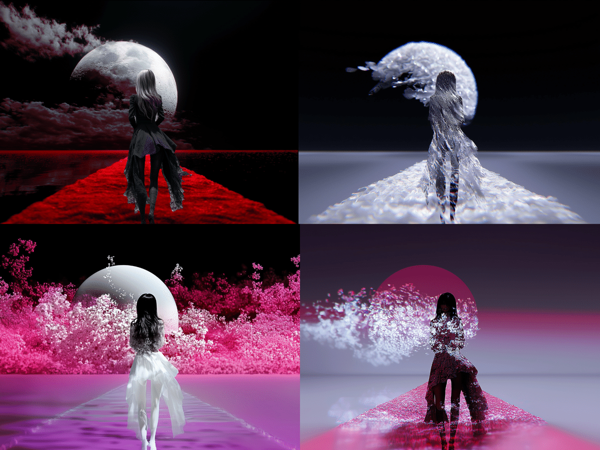 【口紅01】絵　写真プリント　フチ無し　1:1　アート　Midjourney Midjourney（ミッドジャーニー）画像を修正する方法｜Remix mode