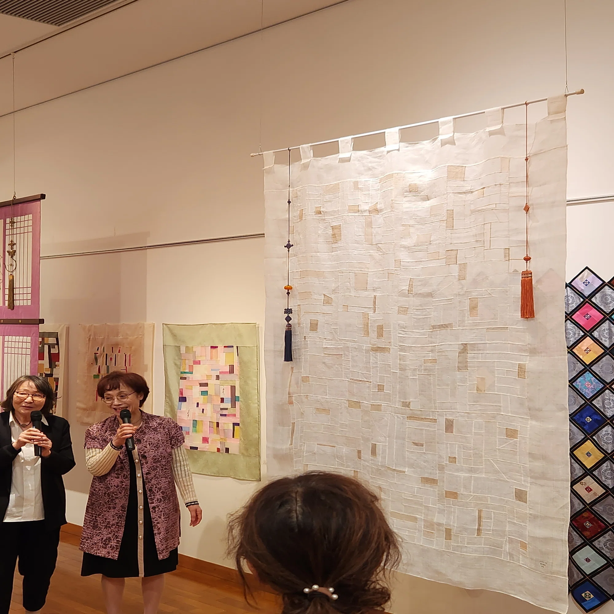 韓国ポジャギの今と昔」展に行ってきました｜梅と木もれ日