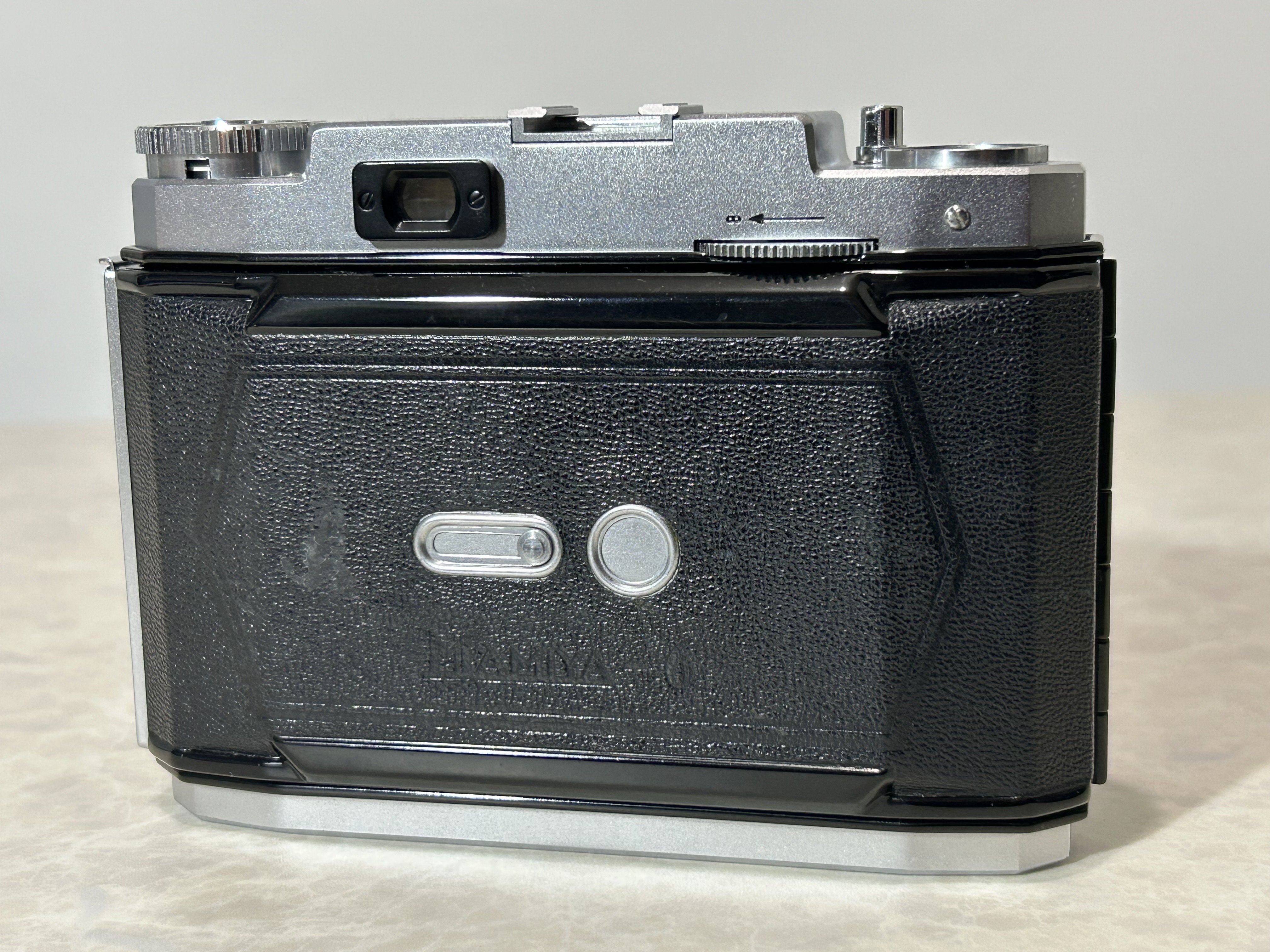 マミヤ　オートメトラ　レンジファインダーカメラ これでも～Mamiya 35 Crown：Range Finder,maintenance - blueな日々