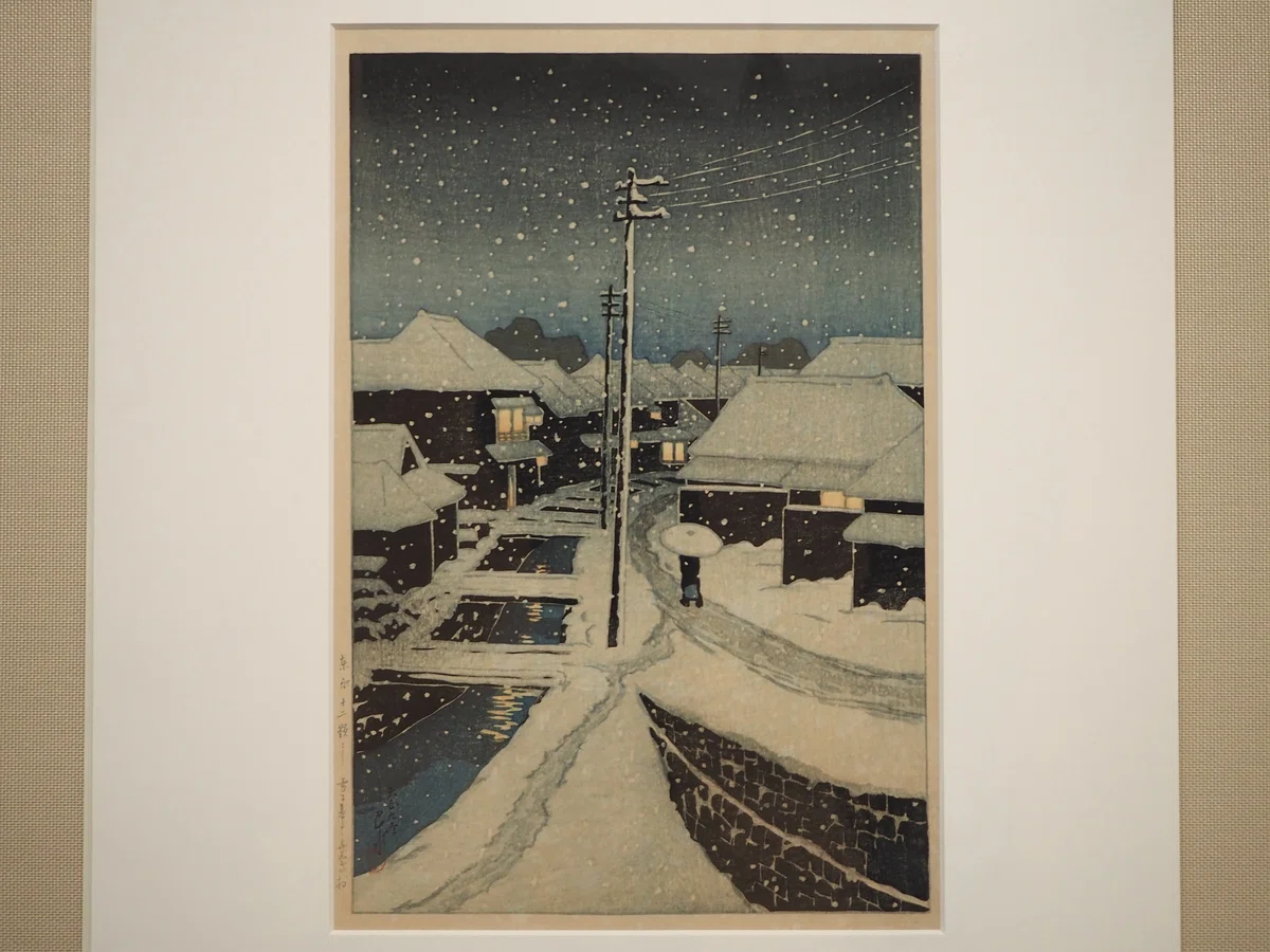 この週末に絶対に見たほうがいい川瀬巴水ほかの新版画…@東京国立博物館 