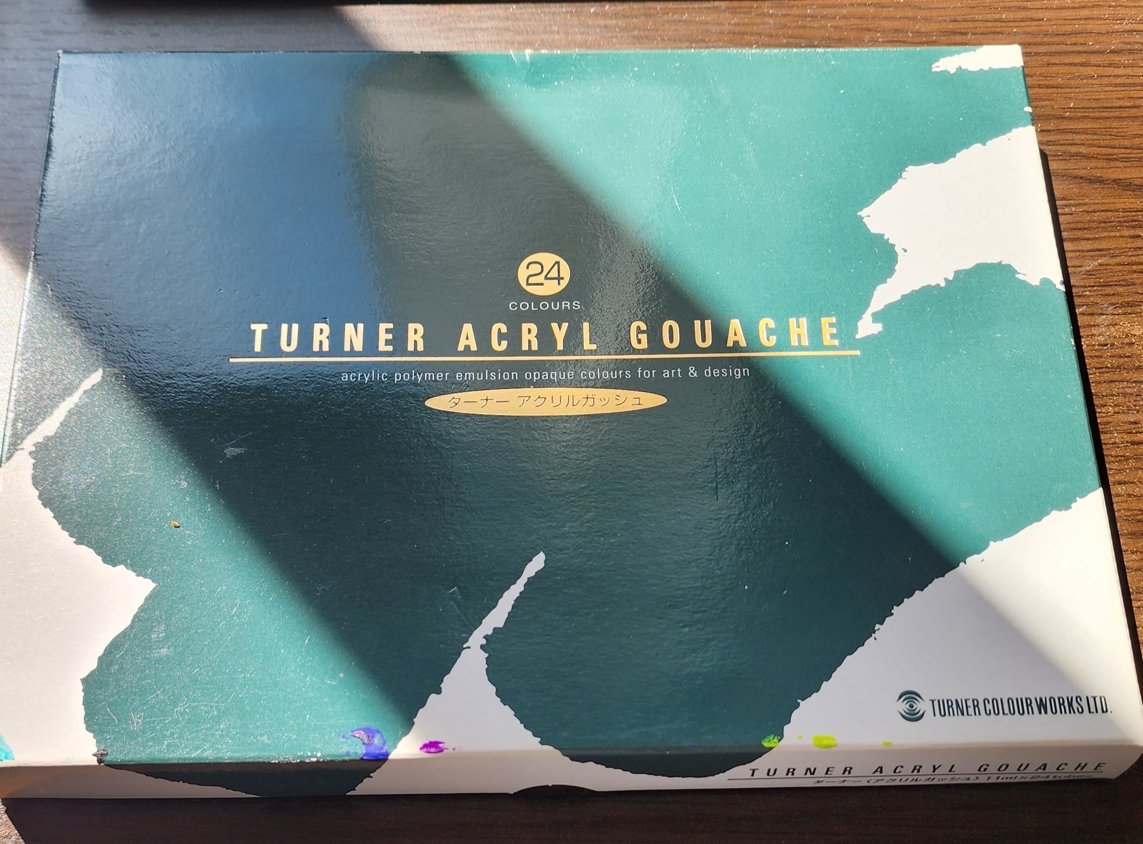 観察記モノのコト 03. 青（アクリルガッシュ）｜タケうみ