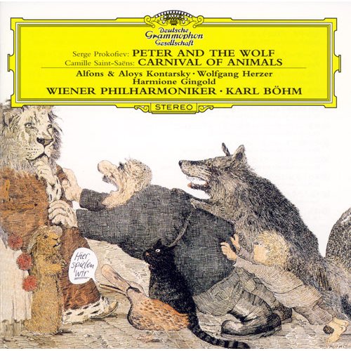 カール・ベームの親子共演アルバム『ピーターと狼』『動物の謝肉祭
