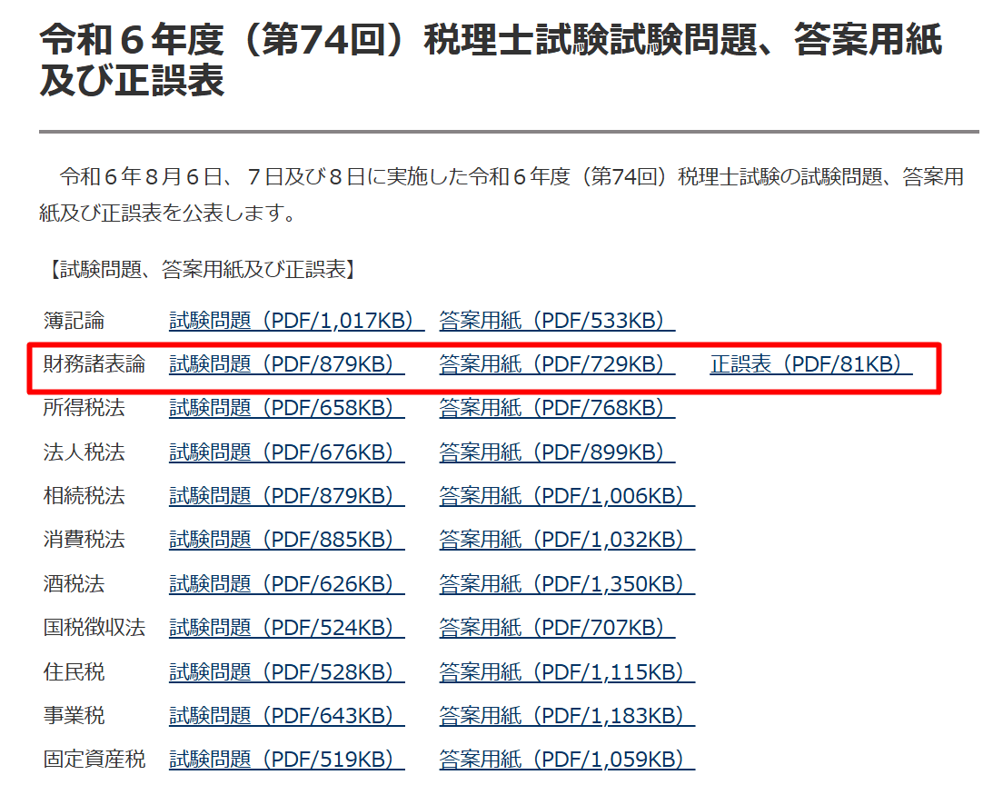 税理士試験(財務諸法)前期分 株式会社MS-Japan