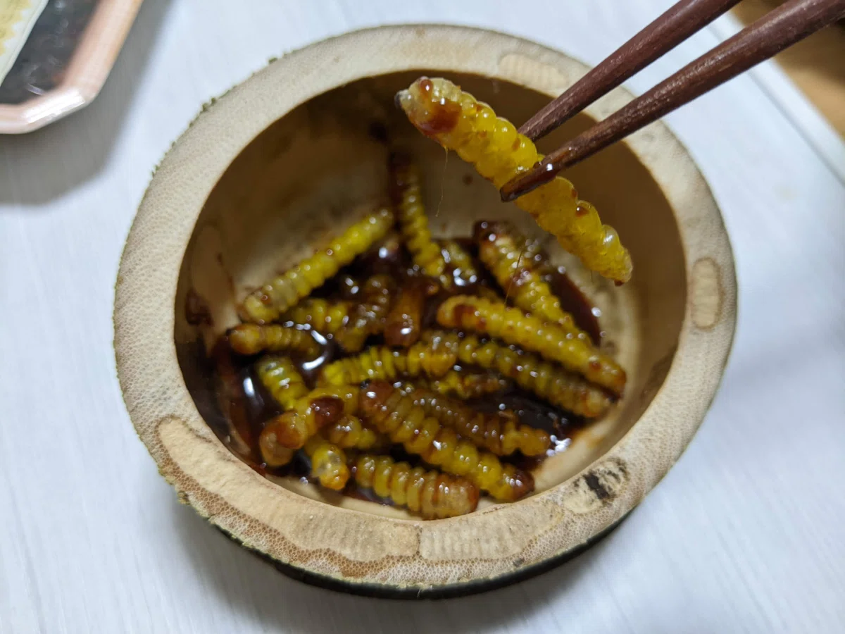 カミキリムシ 食べる