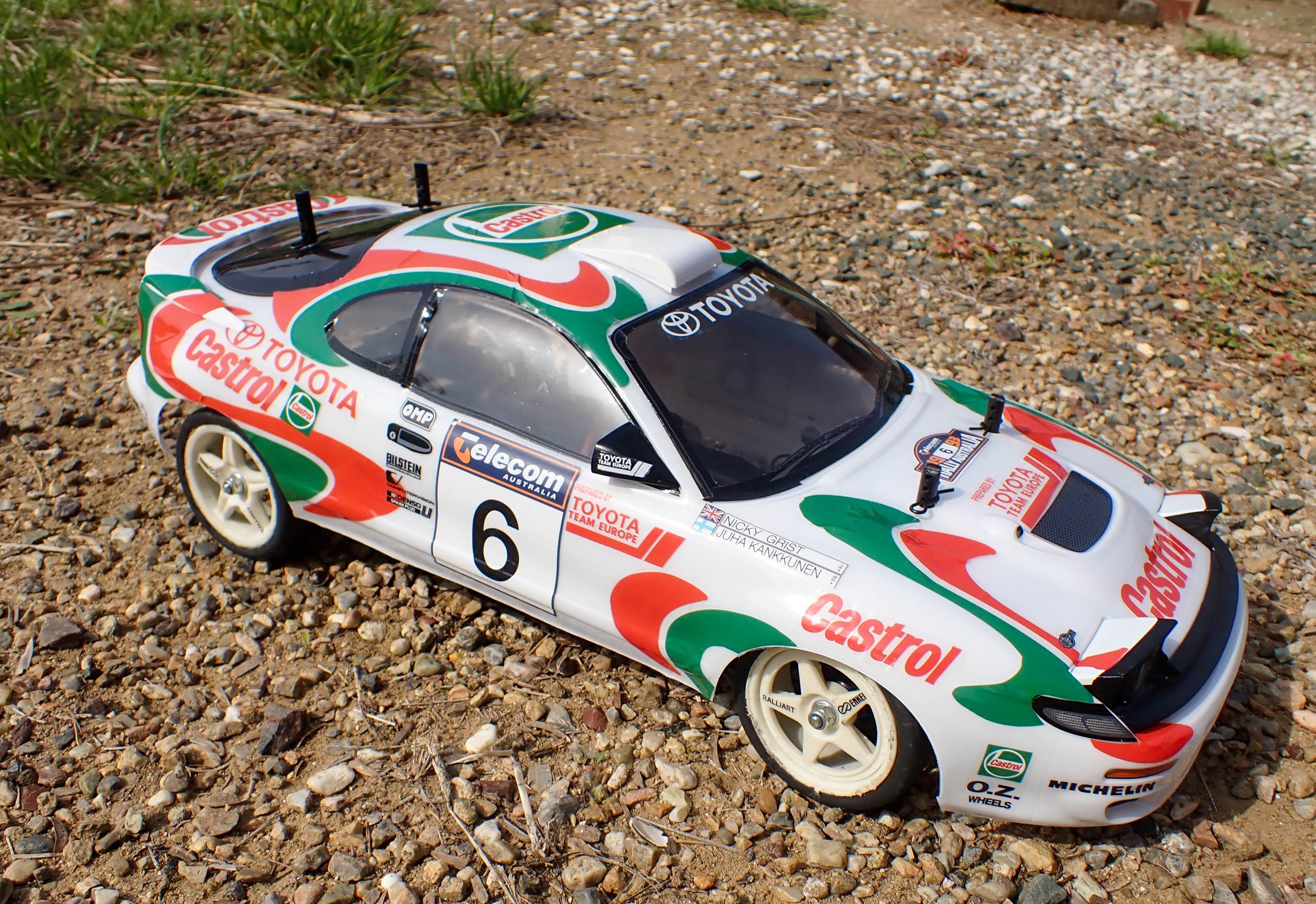 タミヤ　トヨタ スポーツカー ラジコンボディ 36 カストロール タミヤ トヨタ スポーツカー ラジコンボディ 36 カストロール