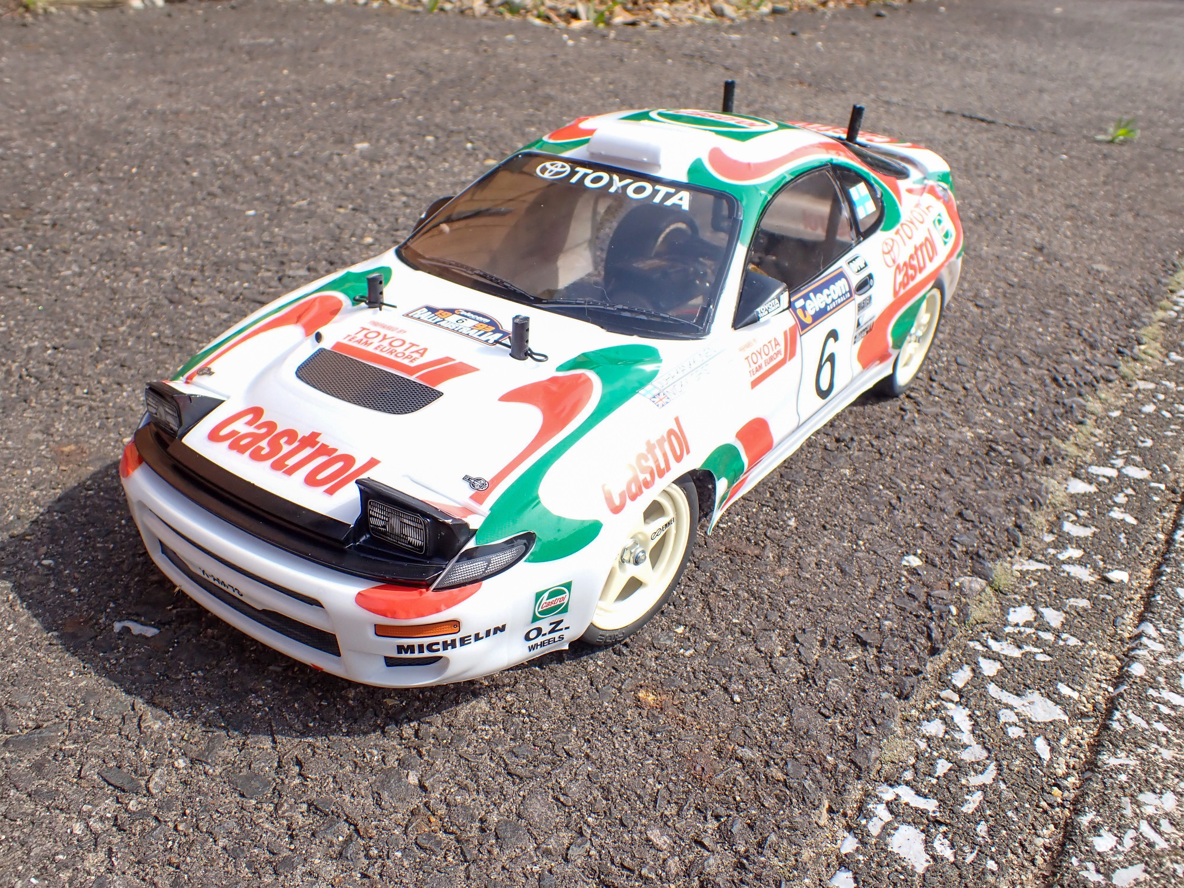タミヤ トヨタ スポーツカー ラジコンボディ 36 カストロール