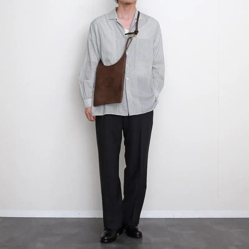 高貴なレザーショルダーバッグ。【2025 S/S】【NICENESS 高貴なレザーショルダーバッグ。【2025 S/S】【NICENESS