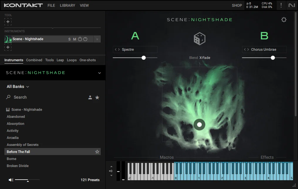 DTM】音源を語る「Scene: Nightshade」（Native Instruments）｜ふるの