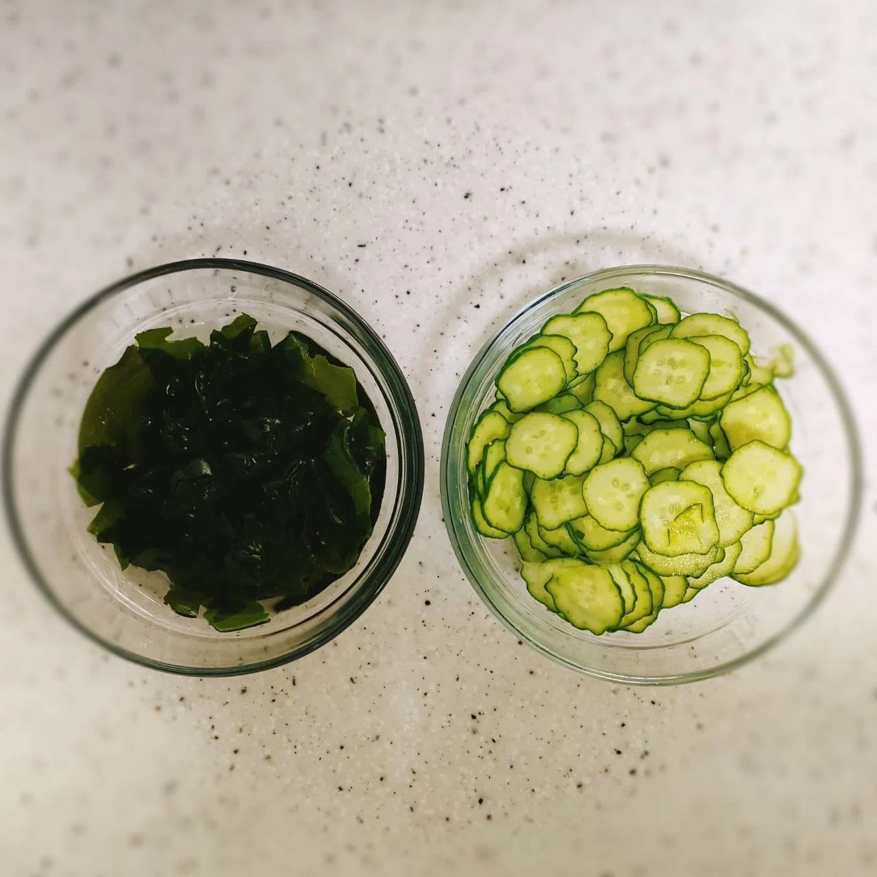 Japanese Side Dish Guide06】Cucumber and Wakame Sunomono Recipe
