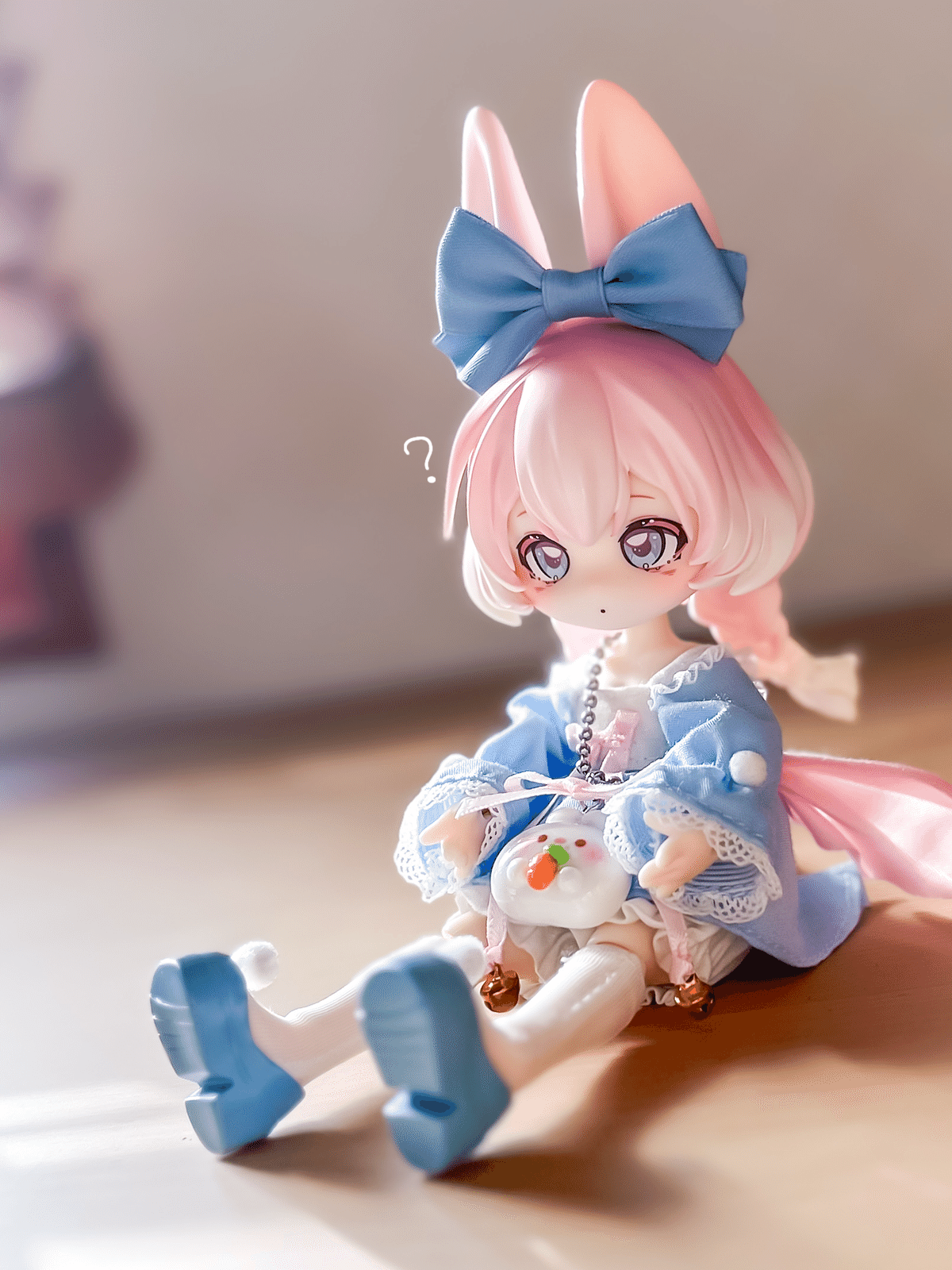 ブラインドドール 変な可愛い少女 仮想夢・ピンク 特典ドール 突っぱね