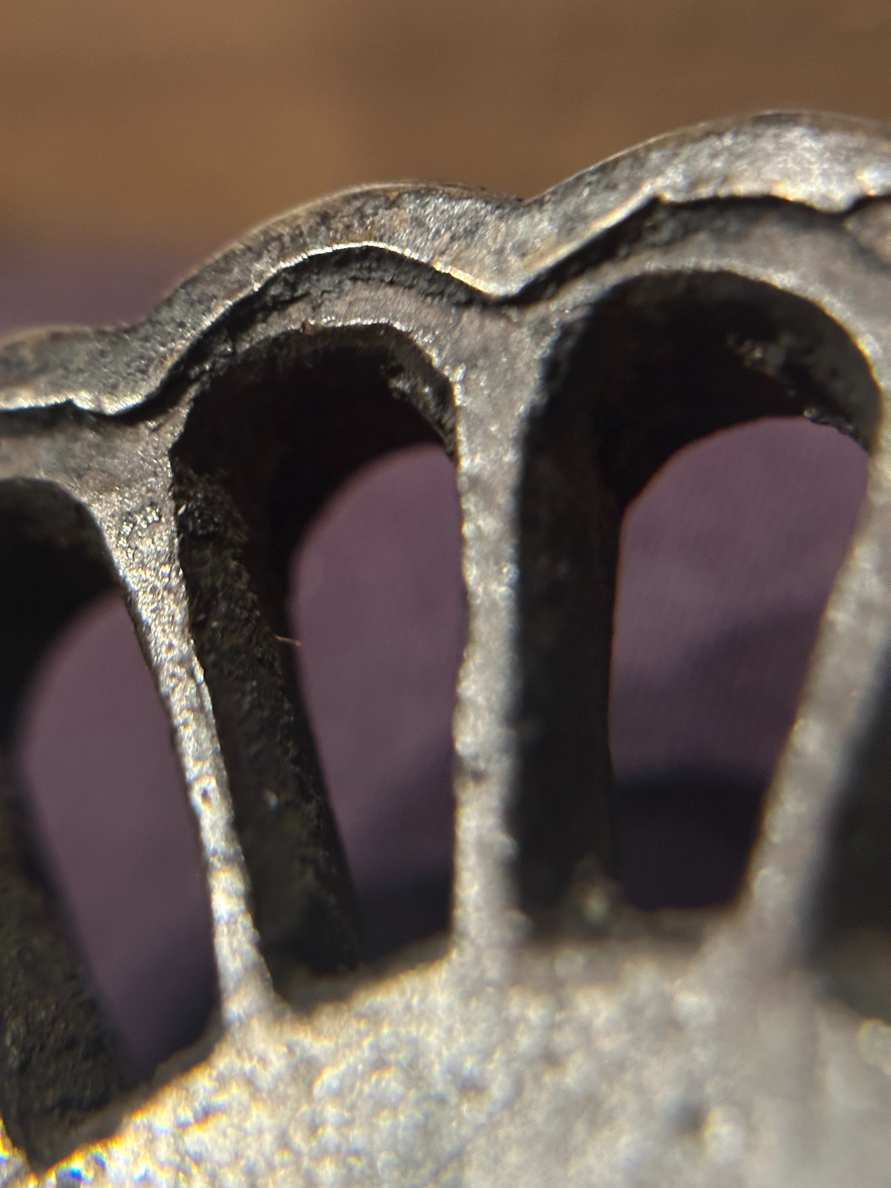 古金工 菊花透鐔④ 覆輪の意と大切羽｜刀箱師の日本刀ブログ 中村圭佑