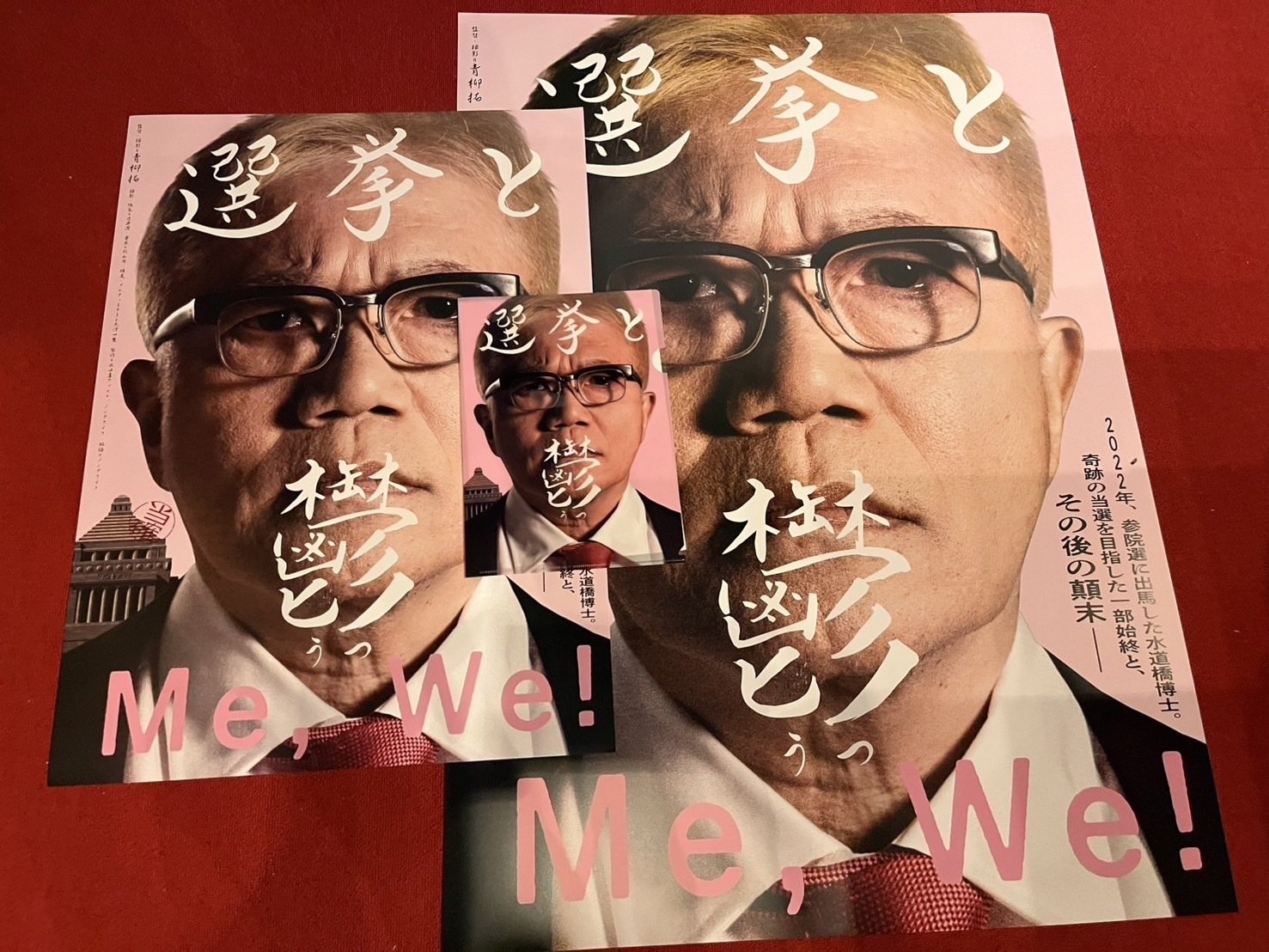 選挙と鬱】ポスターとクリアファイル、ついに完成！ 25年4月19日土曜日