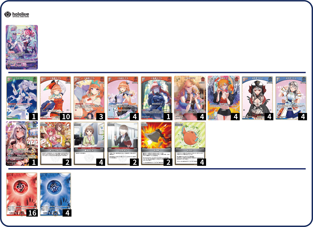 ホロカ】推しオリー キアラクロヱの紹介【供養】｜ドロリス