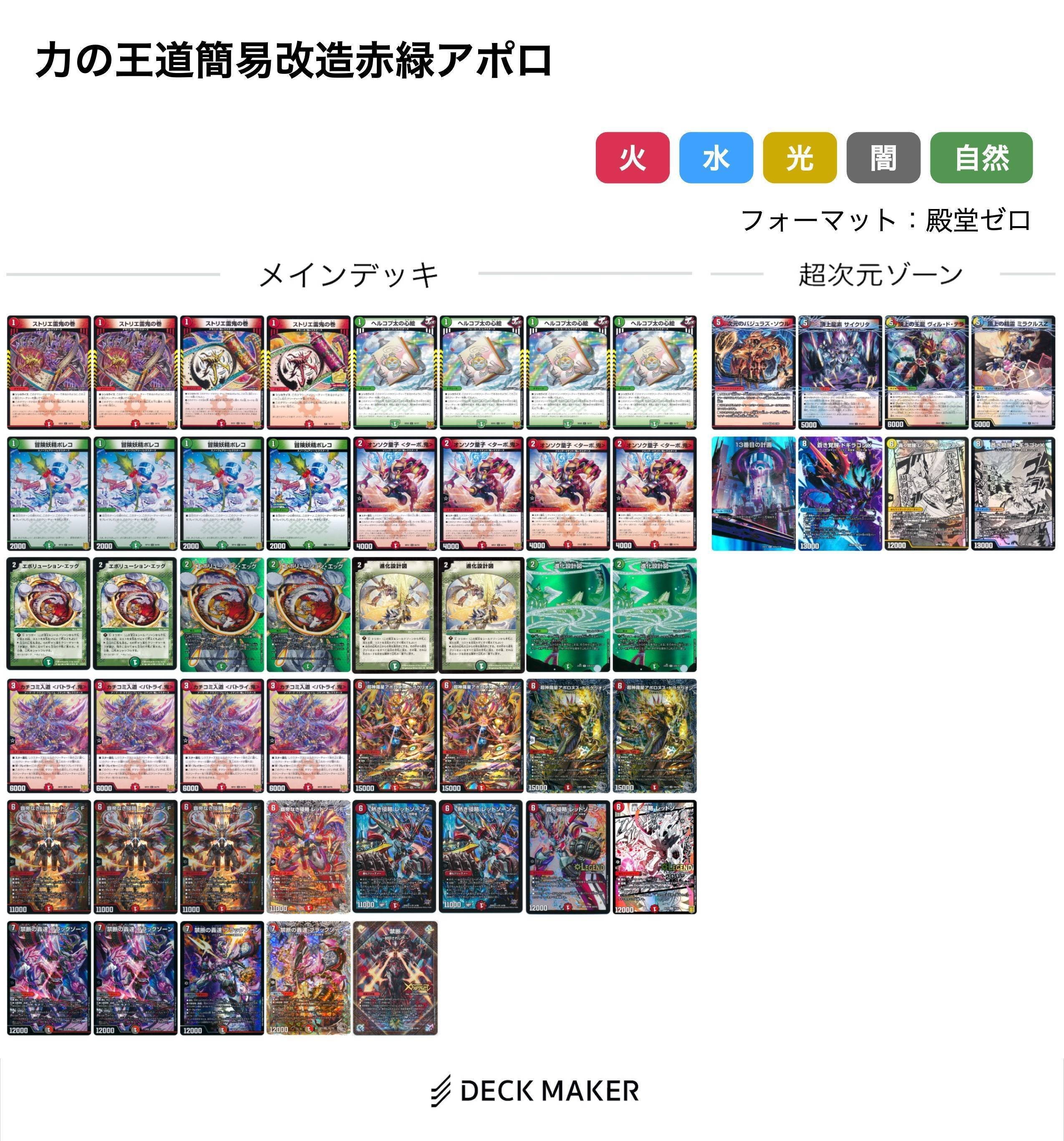 リースシデンアポロ　デッキ リースシデンアポロ デッキ - メルカリ