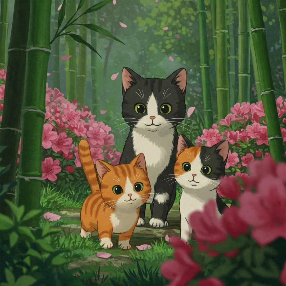 Geminiでも色々な画像を作って見たよ！やっぱり猫好きだから猫の