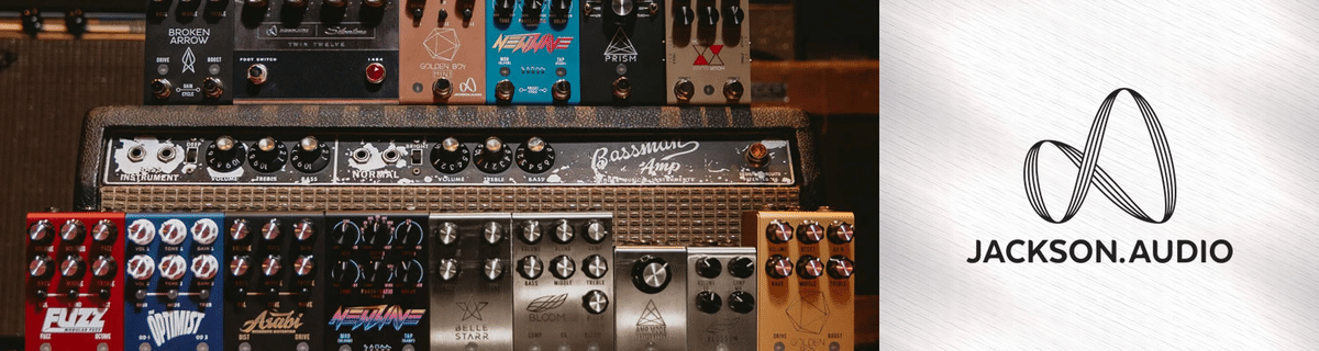 オーバードライブの次元を拡げる多機能ペダル「Jackson Audio GOLDEN
