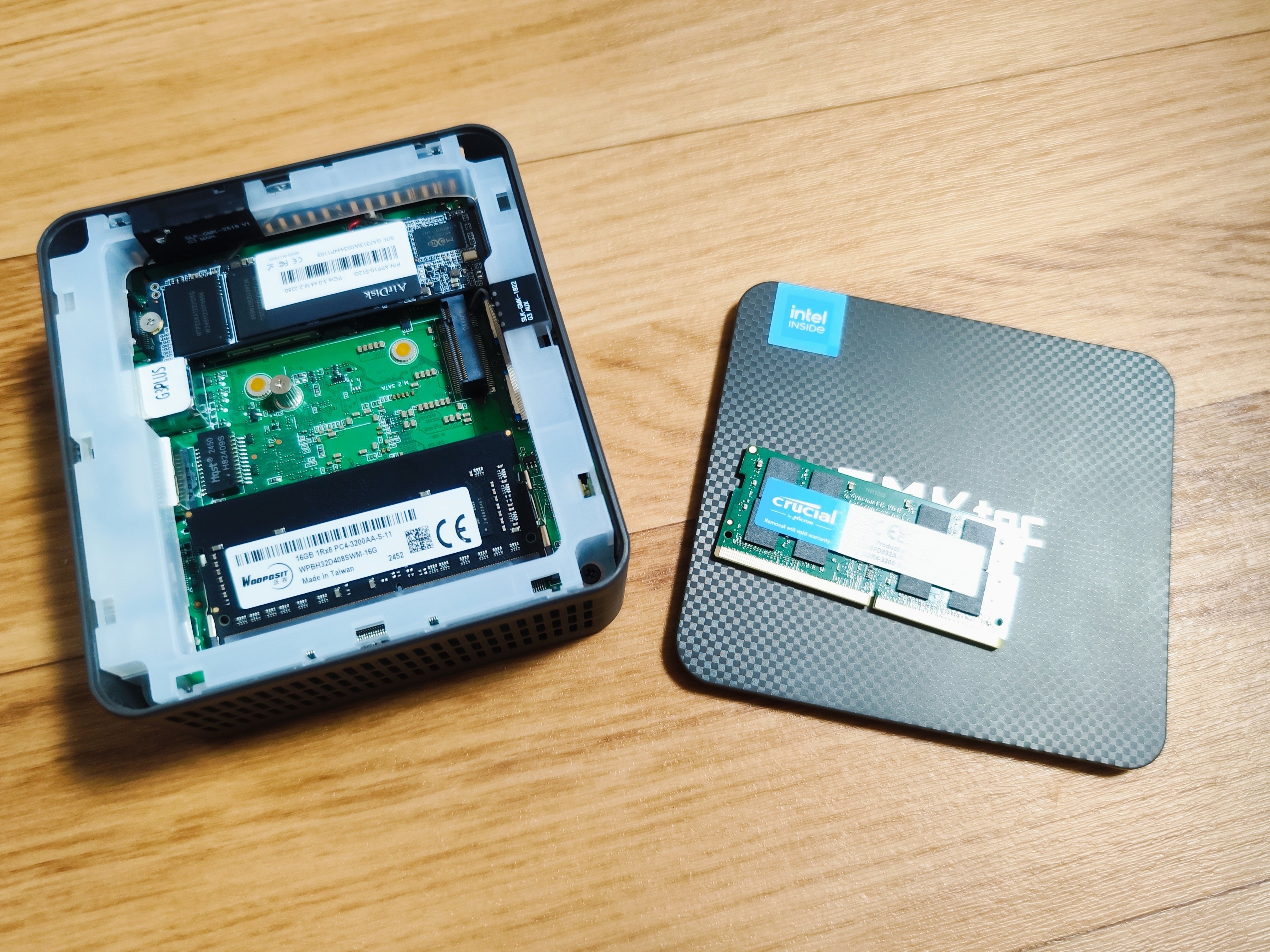 ミニpc（ram換装済み16gb） メモリ交換ってこんな簡単なの！？ミニPCが快適になった話｜りの