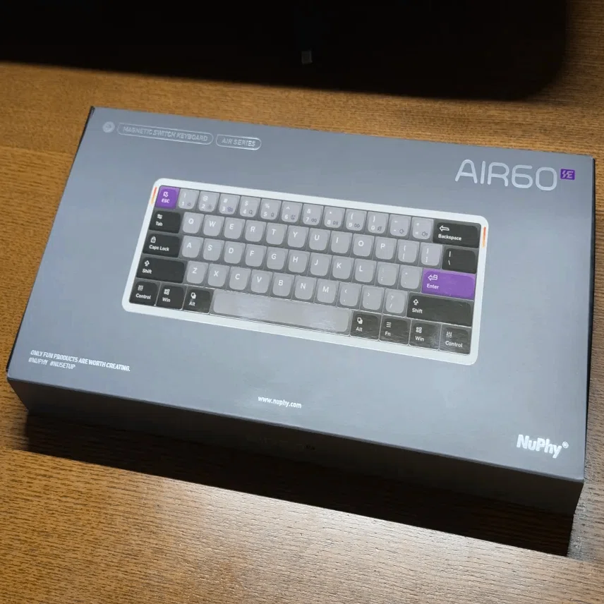 ブログ】Nuphy Air60 HEレビュー｜アセアン
