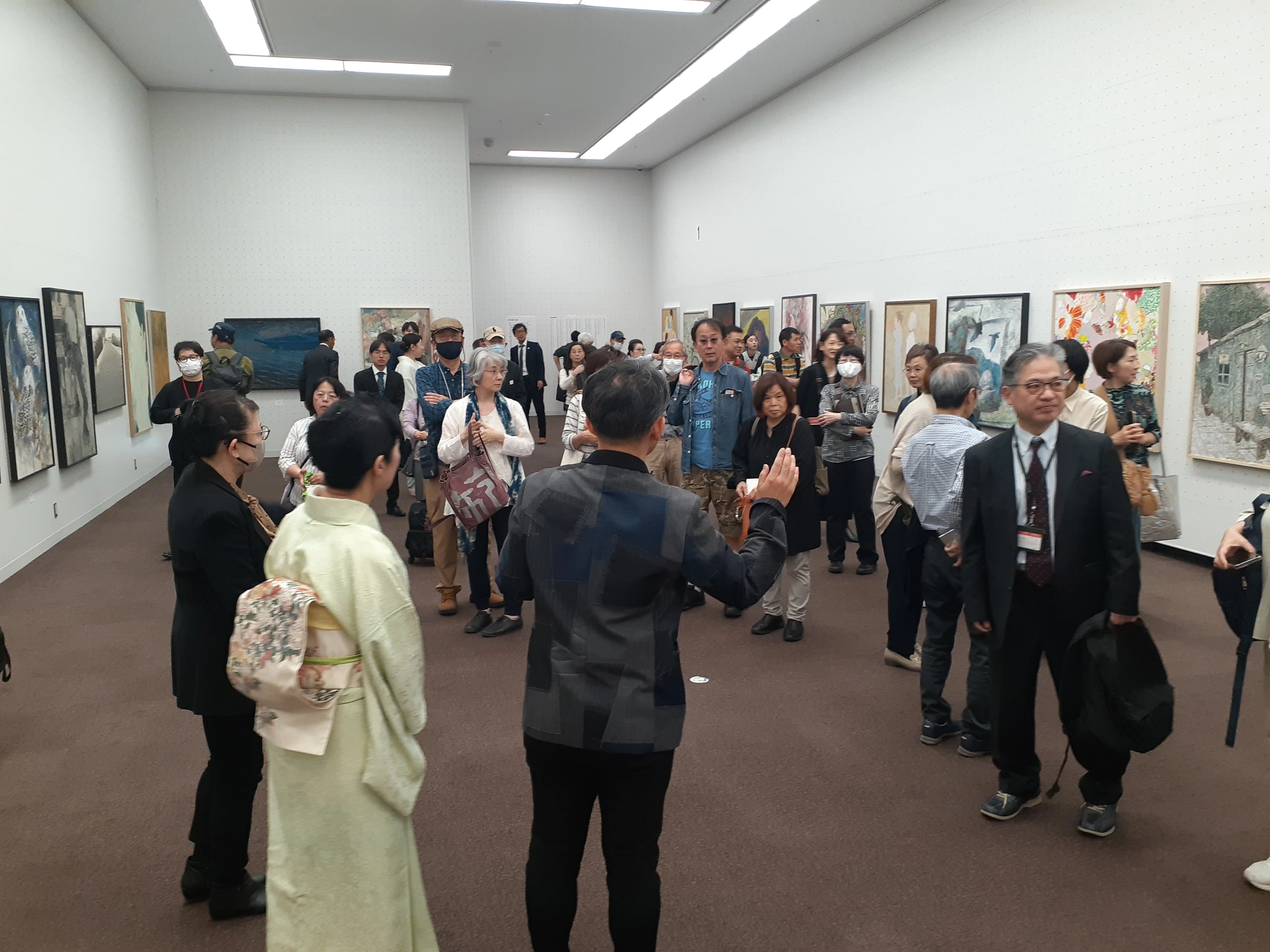 訪廊日記】2025年4月19日 第59回 日本画 日春展 ②｜Shinichireborn