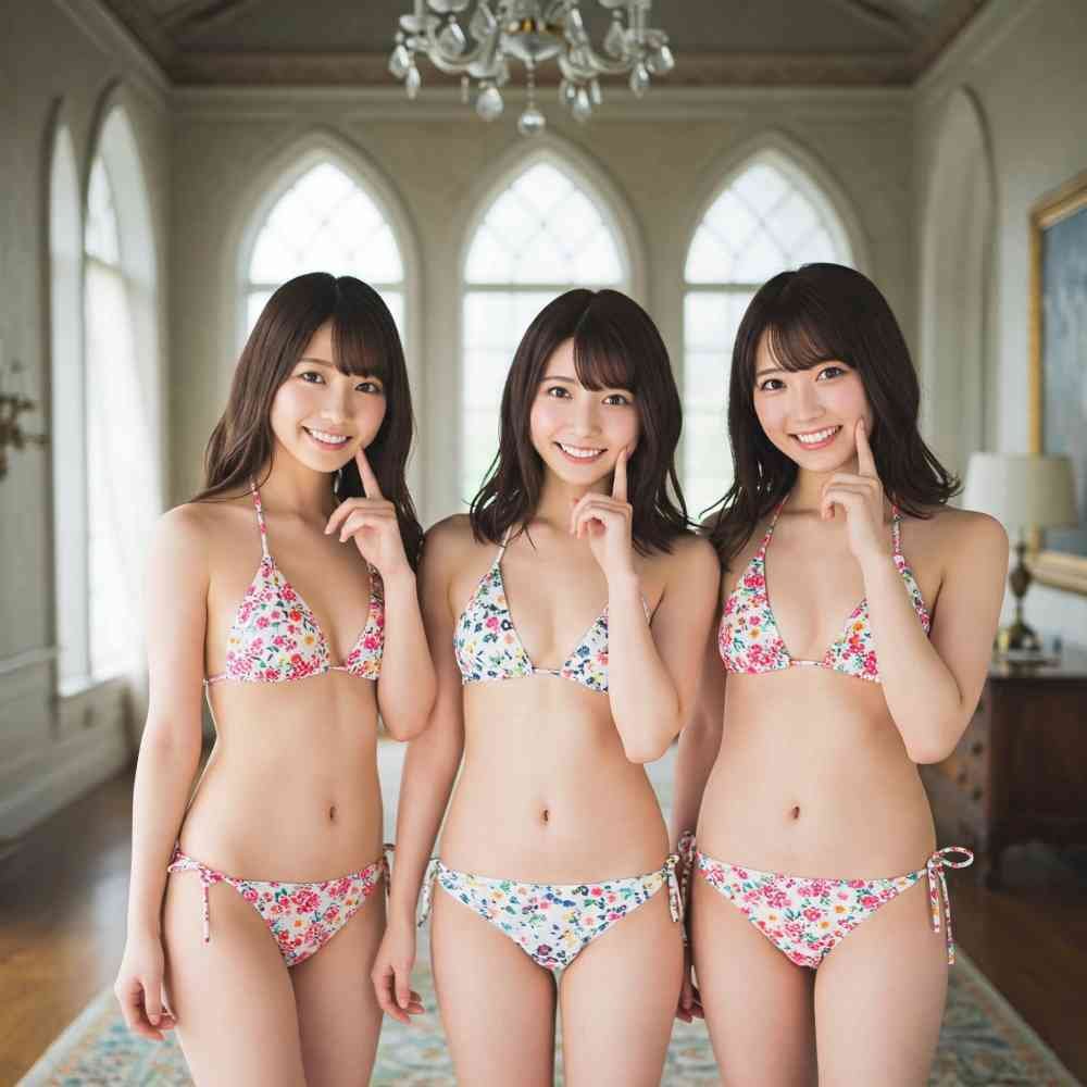グラビア　ポーズ AI画像生成（Gemini)かわいいポーズ グラビア グラビアアイドル 水着（ビキニ） アイドル 美人 美女 モデル（プロンプト/命令文）｜南城市  雑貨（愛）＆AI画像
