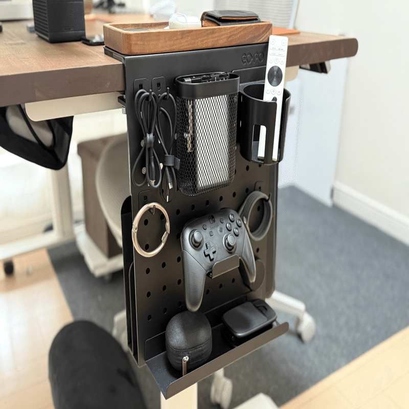 快適デスク環境の決定版！COFO Desk Side Holderを本気レビュー｜みつ