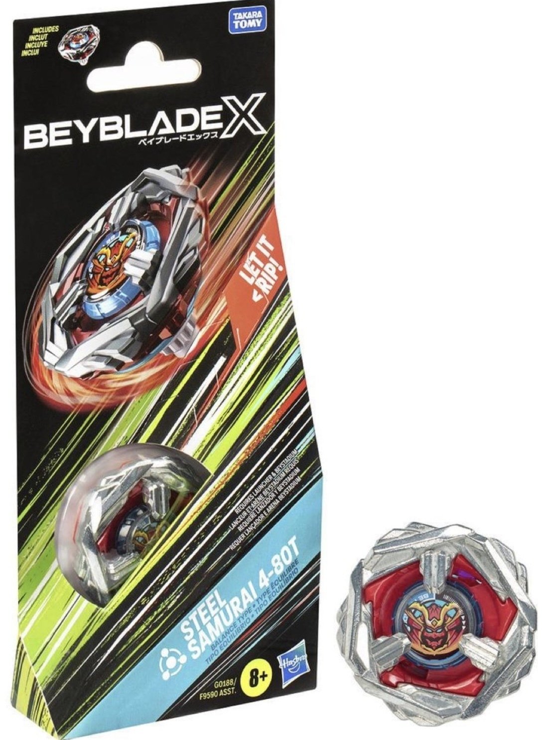 BEYBLADEX ベイブレードX : サムライスチール国内版リリース決定