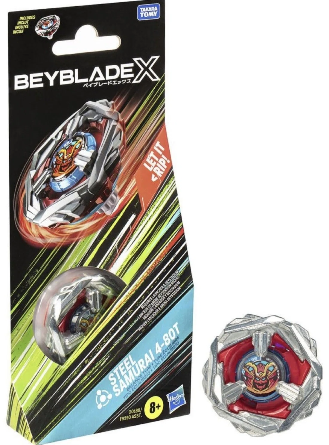 BEYBLADEX ベイブレードX : サムライスチール国内版リリース決定 