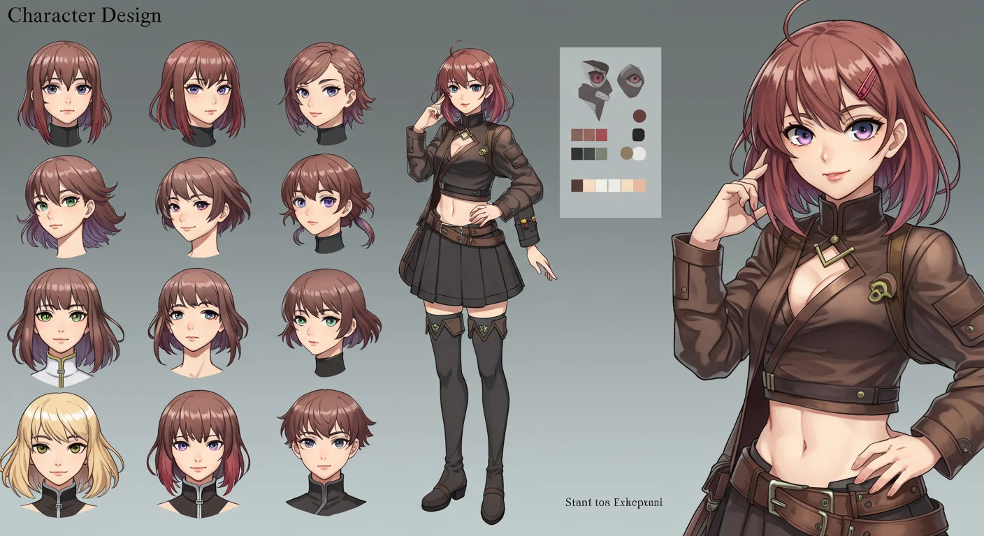 [Complete Edition] 7 AI Beautiful Character Setting Templates! How to ...