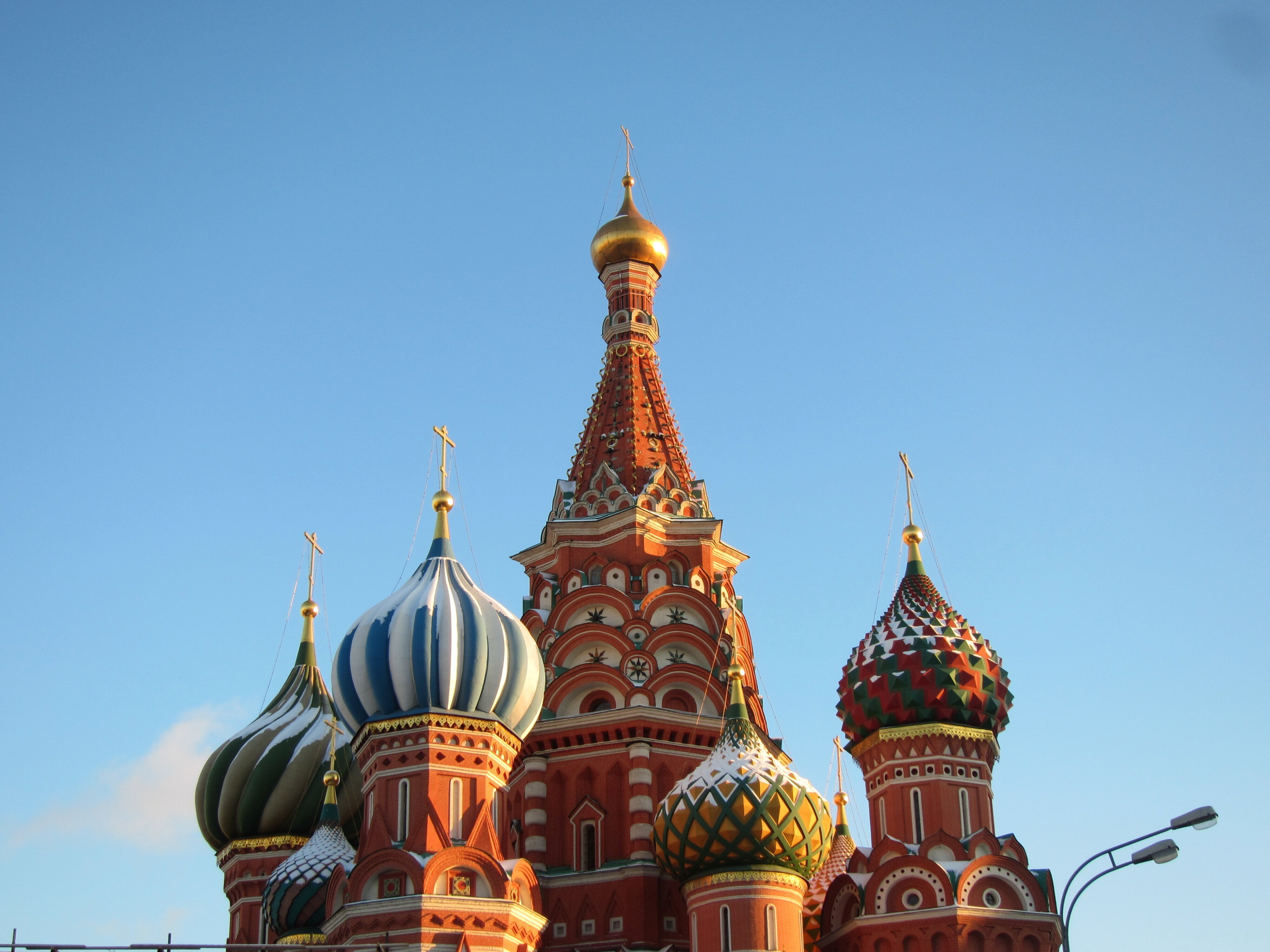 ロシア正教の教会の屋根｜チェブラーシカ