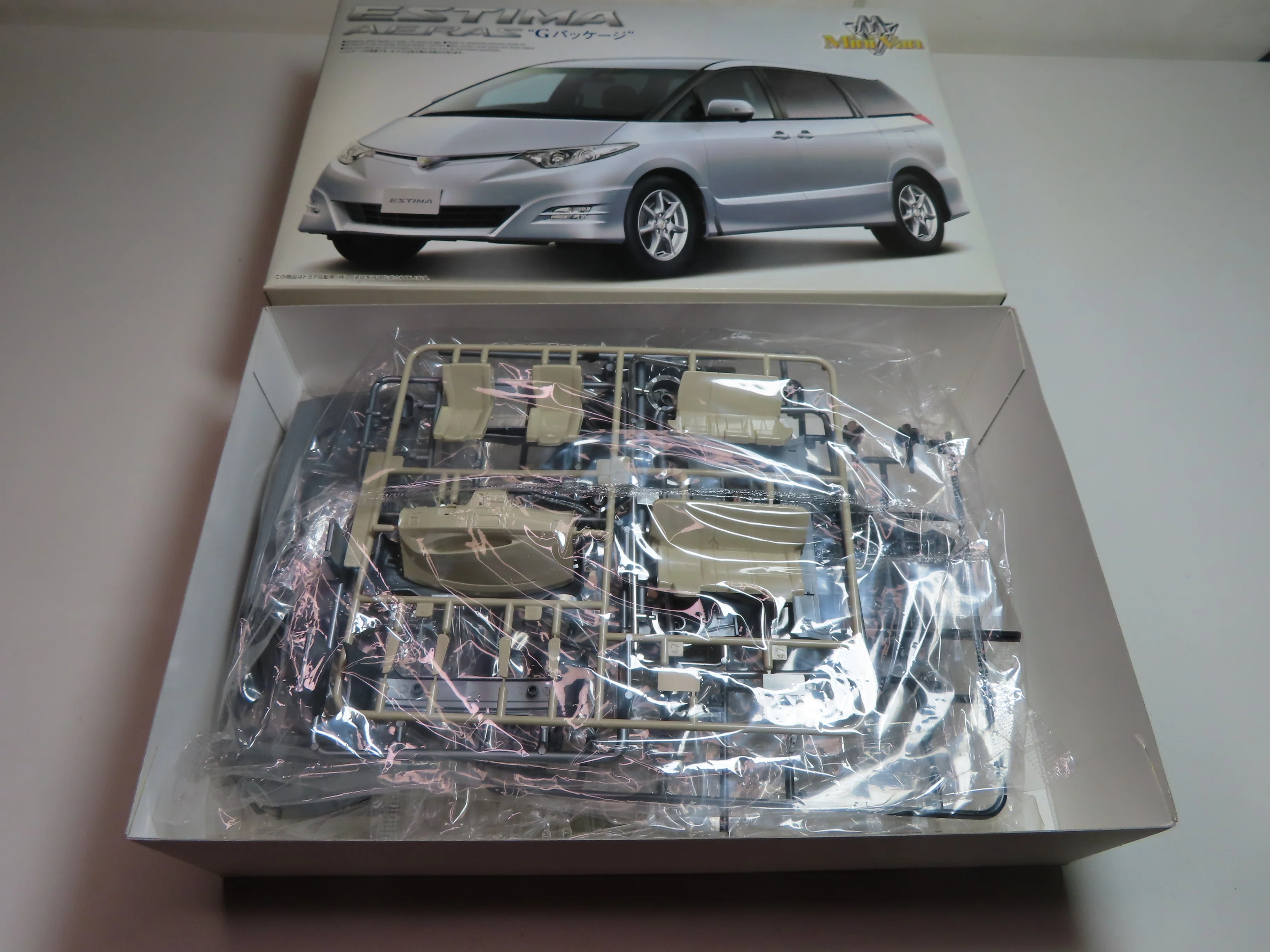 アケタ アマービエ Prima プリマ A-5C ヴィンテージ 元箱 説明書付 アオシマ】ESTIMA AERAS Gパッケージ｜積みプラ大好きオヤジ