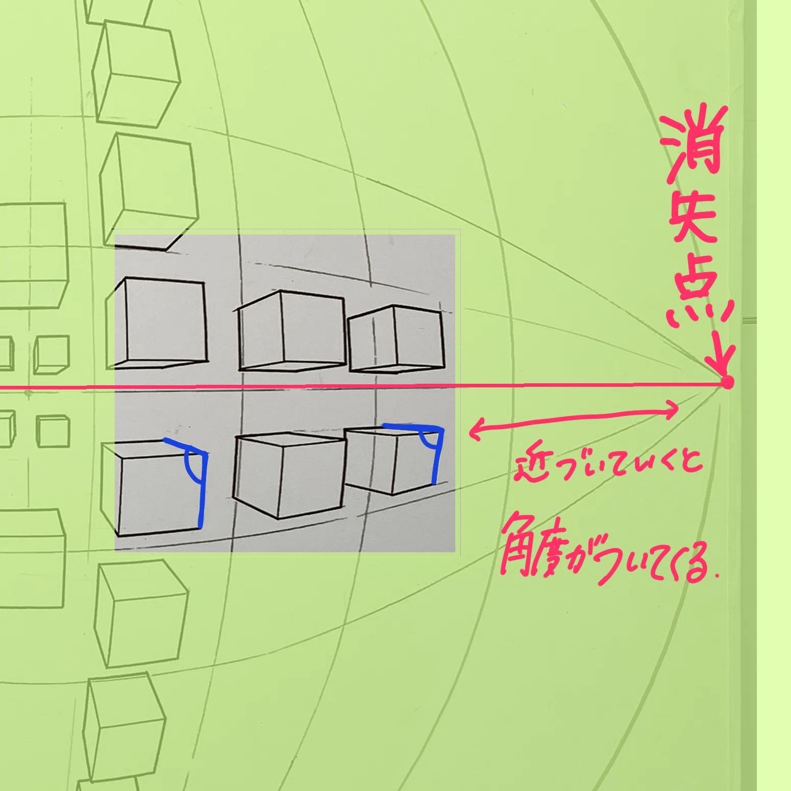 パースとかなんか色々わからなすぎて背景美塾行ってみた！｜きねぶち