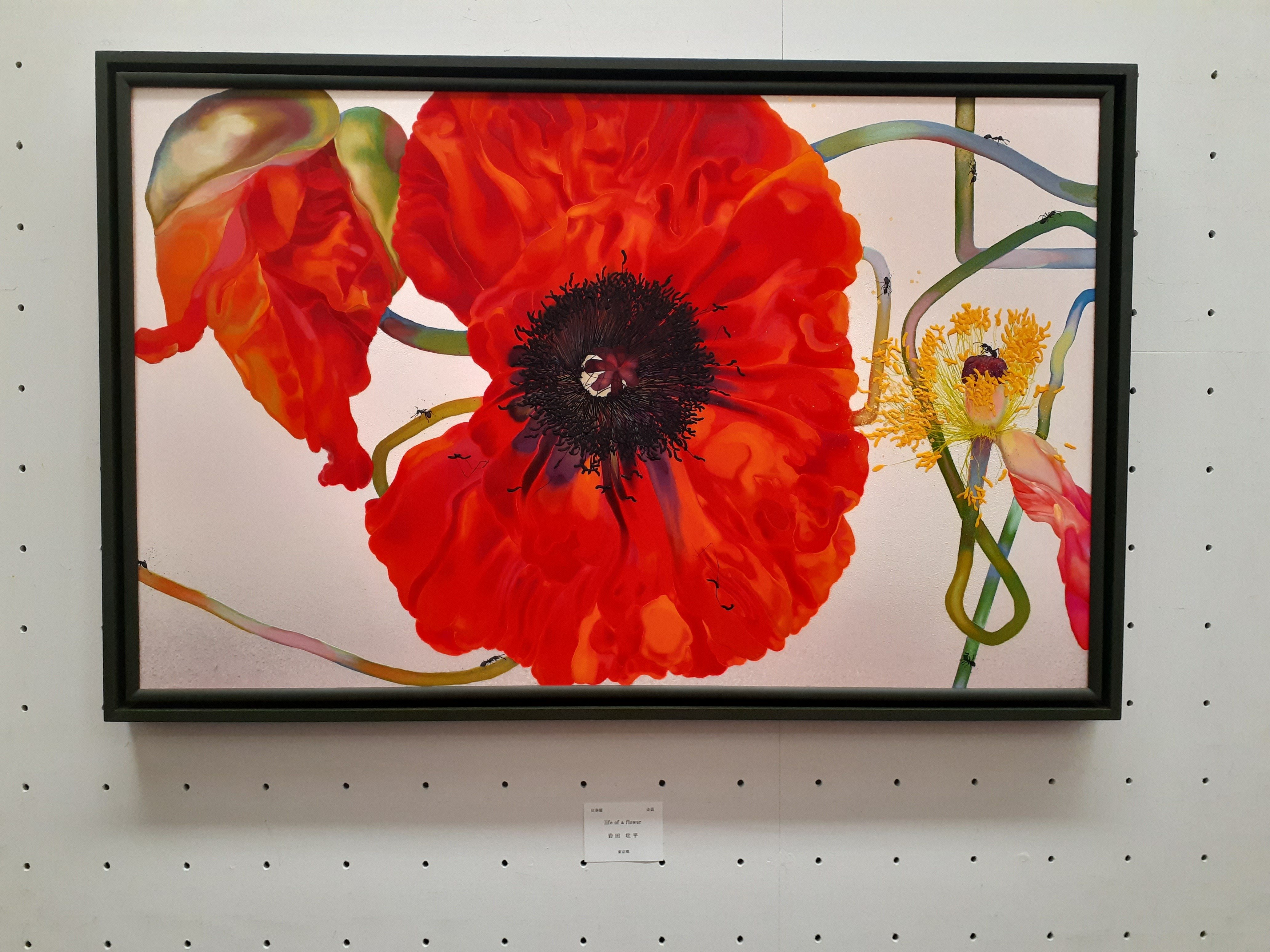 ★お値下げ♡ 「日本画」花④  日展受賞経験者が描きました 訪廊日記】2025年4月19日 第59回 日本画 日春展 ④｜Shinichireborn