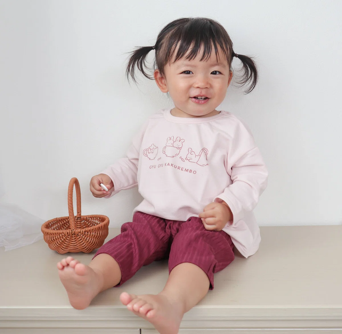 春から秋まで大活躍！保育園にもお出かけにも◎ストライプメッシュ 