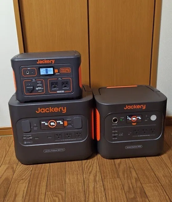 我が家のポータブル電源3台！｜たかしママ