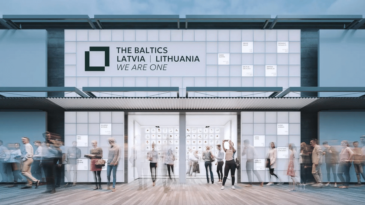 EXPO 2025 バルトパビリオン 記念セット バルトパビリオン」と「コミュニケーションを誘発するデザイン」【EXPO