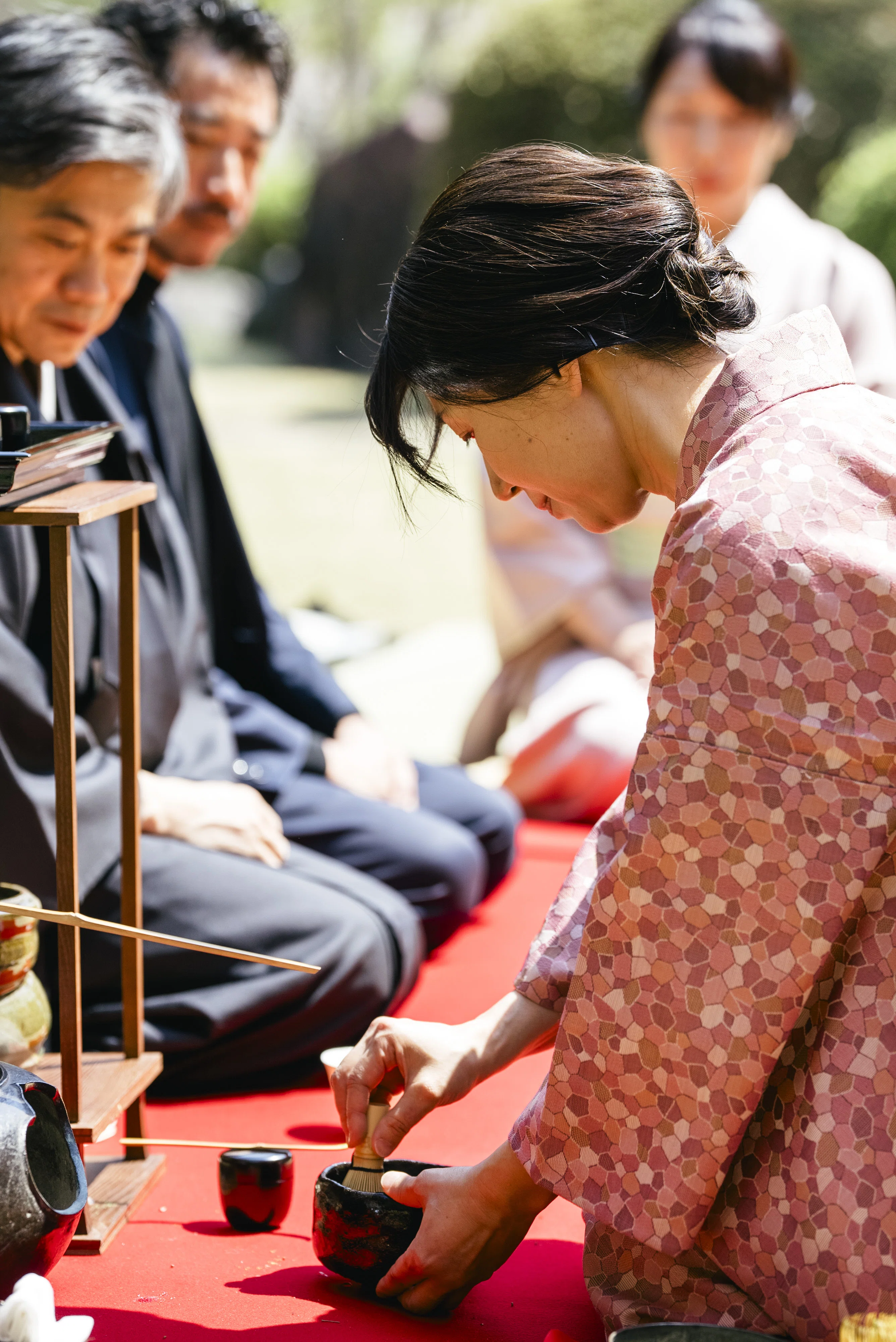 桜の野点と落とし穴｜柚子と蜜柑