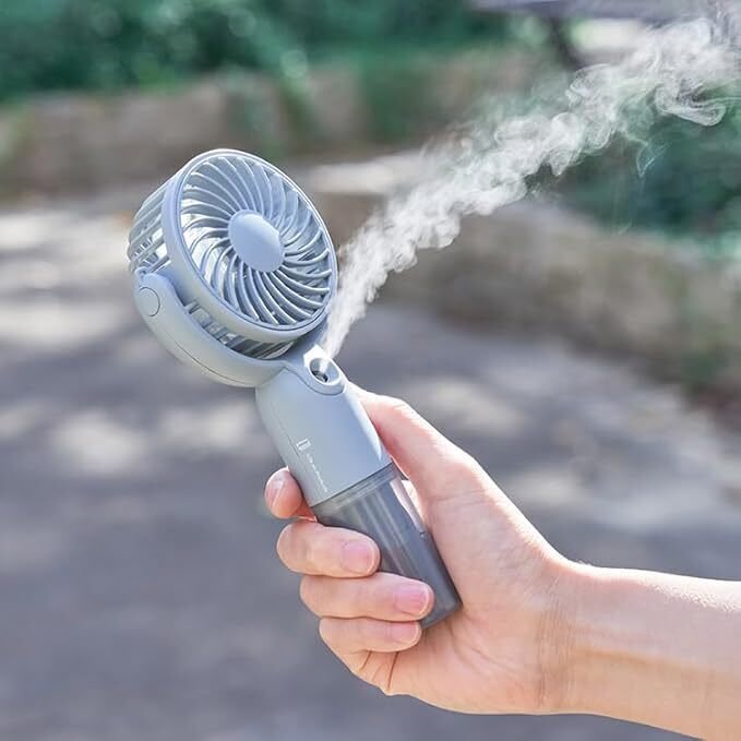 快適な涼しさをもたらす冷却ネックファン / 3段階風量調節 / 長時間